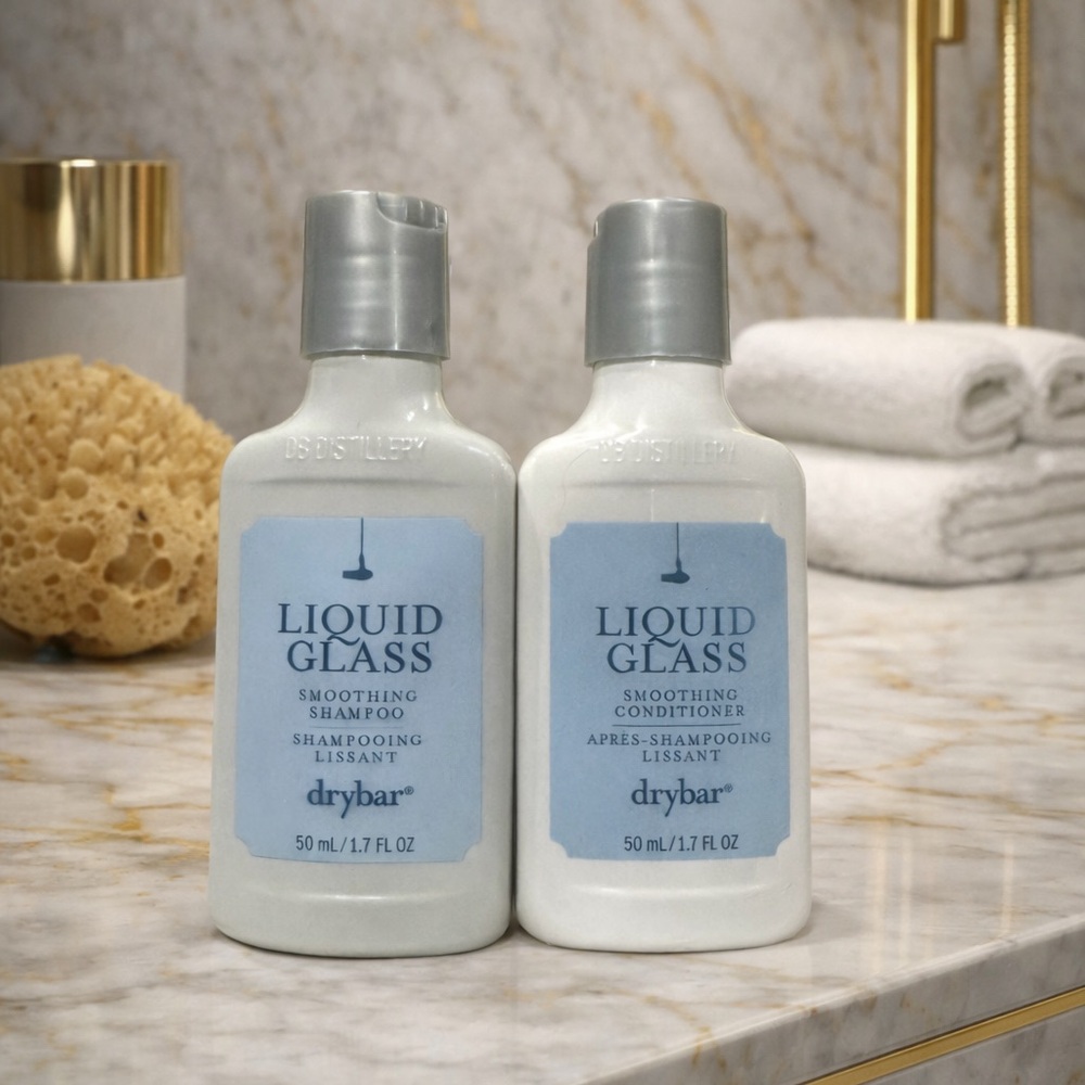 Drybar Liquid Glass Smoothing Duo (Travel Size – 1.7oz each) $28 MSRP